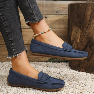 CORVANI | MOCASSINS FESTONNÉS EFFET DAIM PERRINE FEMME