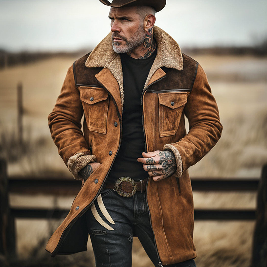 CORVANI | MANTEAU LONG BENOÎT HOMME