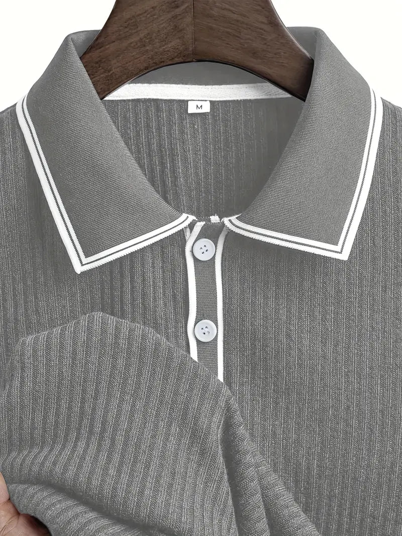 CORVANI | POLO STRUCTURÉ VALENTIN HOMME
