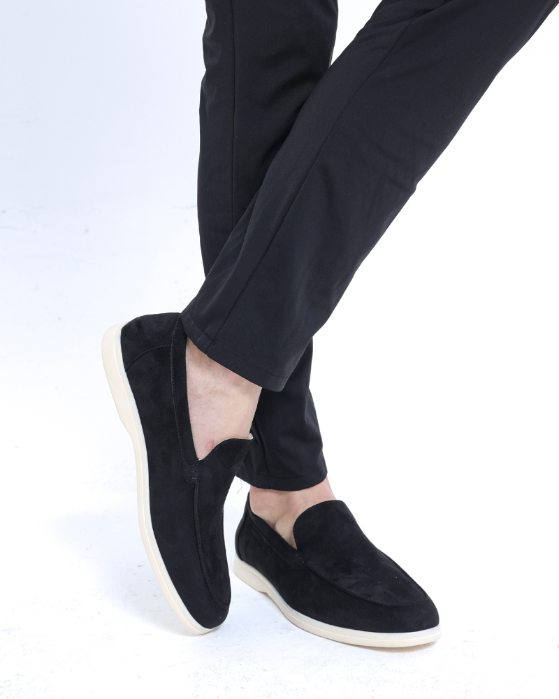CORVANI | MOCASSINS EN DAIM CÉSAR HOMME