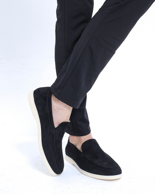 CORVANI | MOCASSINS EN DAIM CÉSAR HOMME