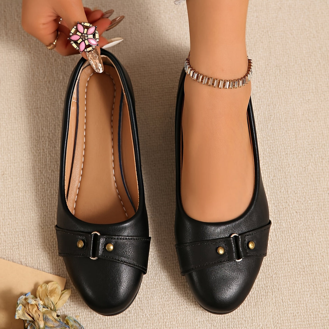 CORVANI | BALLERINES COMPENSÉES CONFORT AMARANTE FEMME