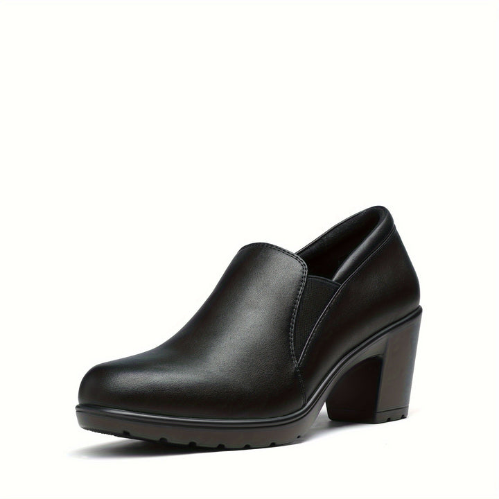 CORVANI | MOCASSINS CONFORT À TALON BLOC CLAUDINE FEMME
