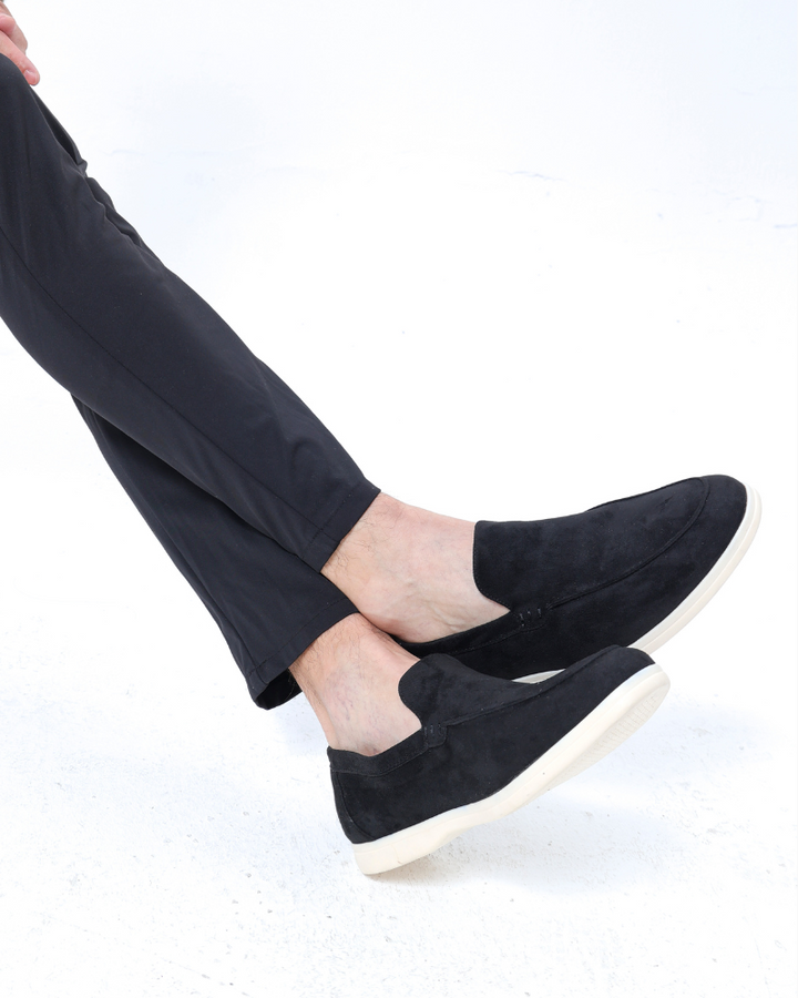 CORVANI | MOCASSINS EN DAIM CÉSAR HOMME