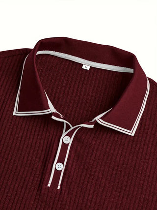 CORVANI | POLO STRUCTURÉ VALENTIN HOMME