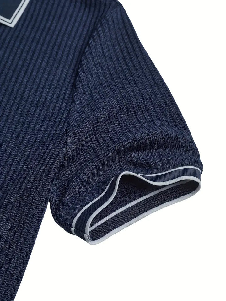 CORVANI | POLO STRUCTURÉ VALENTIN HOMME