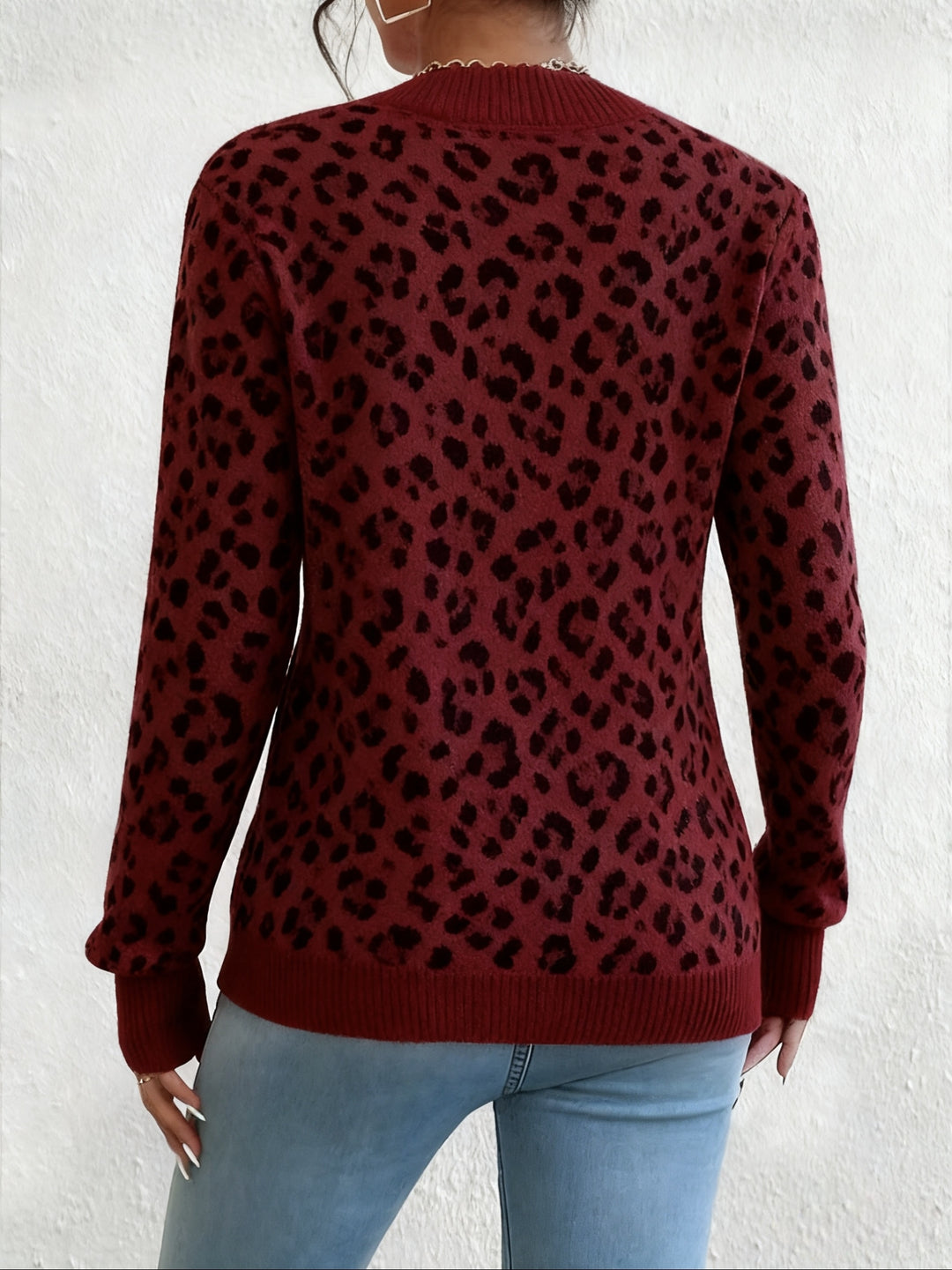 CORVANI | PULL LÉOPARD ZÉLIE FEMME
