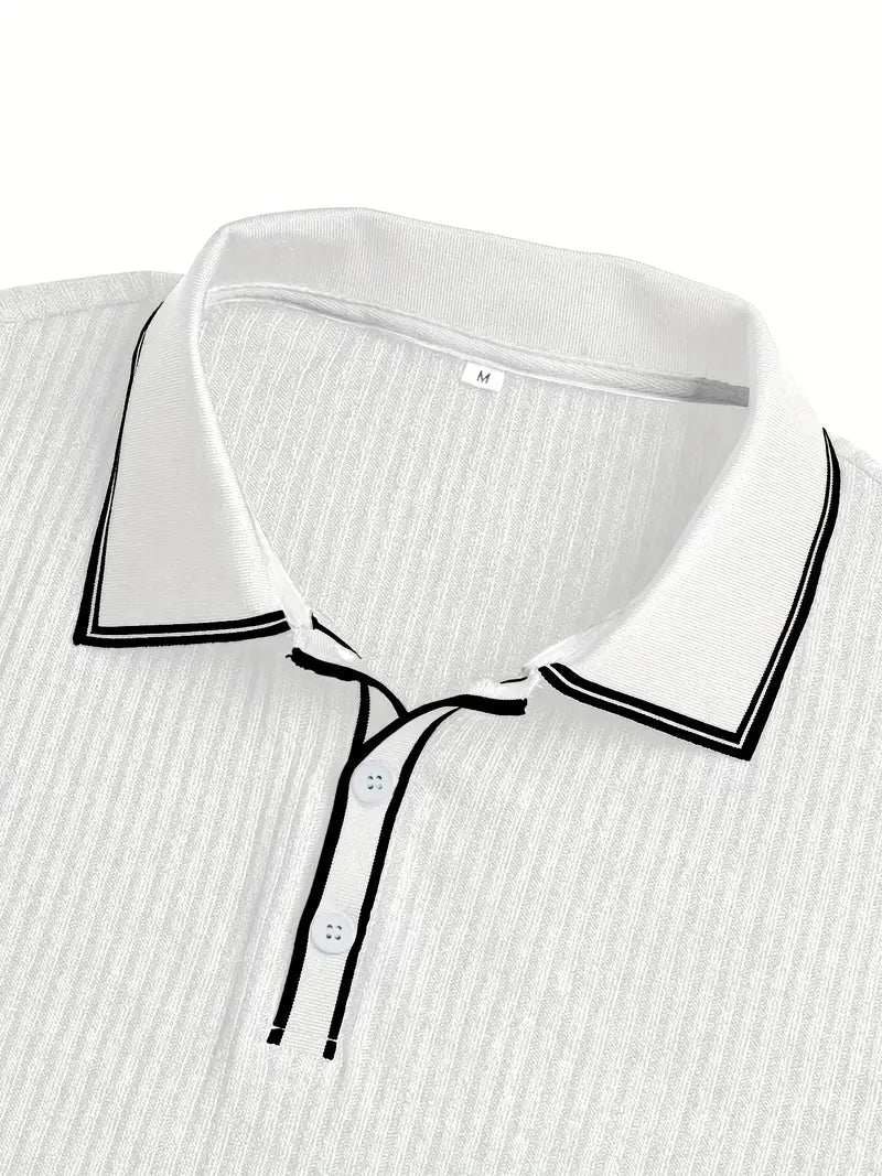 CORVANI | POLO STRUCTURÉ VALENTIN HOMME