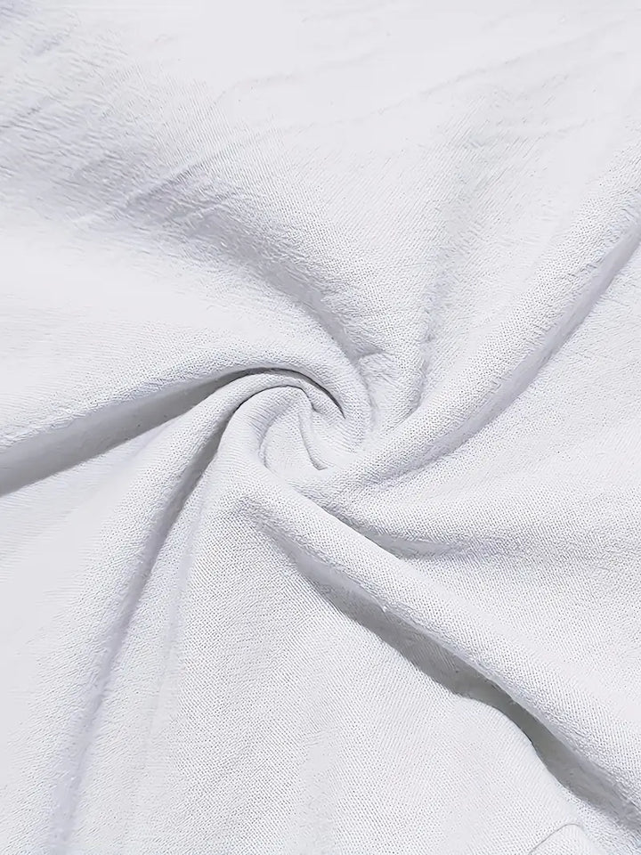 CORVANI | PANTALON LARGE EN LIN À CORDON GUILHEM HOMME