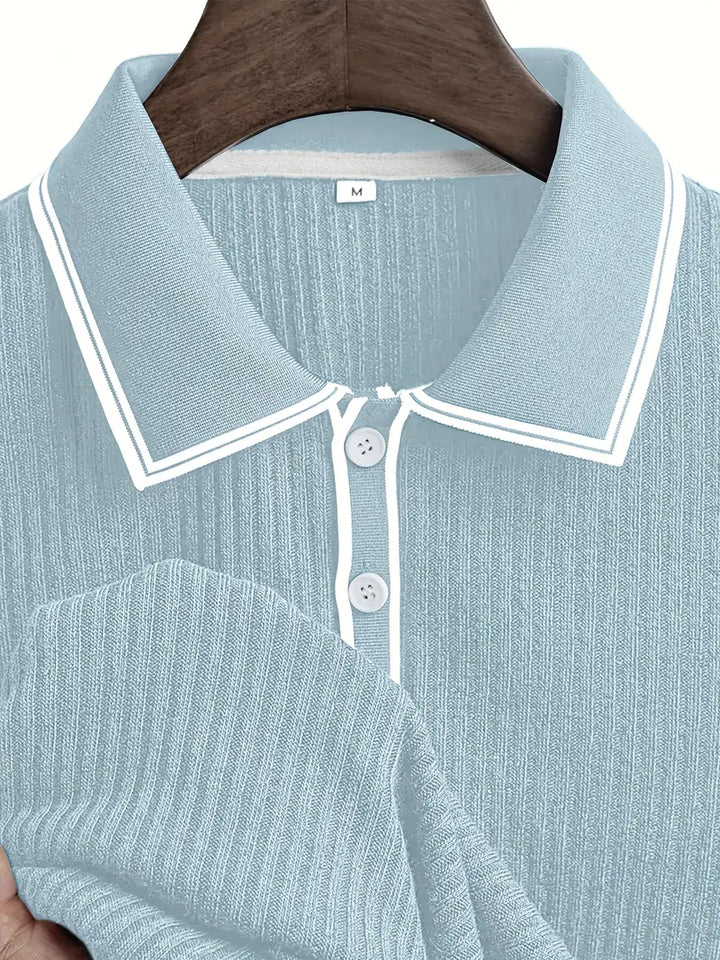 CORVANI | POLO STRUCTURÉ VALENTIN HOMME