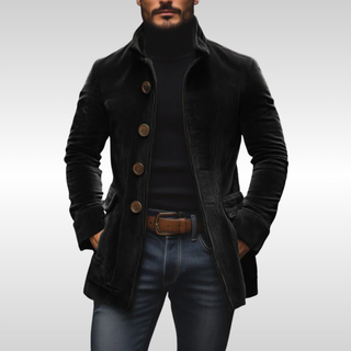 CORVANI | VESTE EN COTON CÔTELÉ NOÉ HOMME