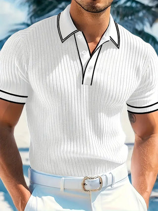 CORVANI | POLO STRUCTURÉ VALENTIN HOMME