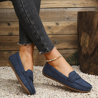 CORVANI | MOCASSINS FESTONNÉS EFFET DAIM PERRINE FEMME