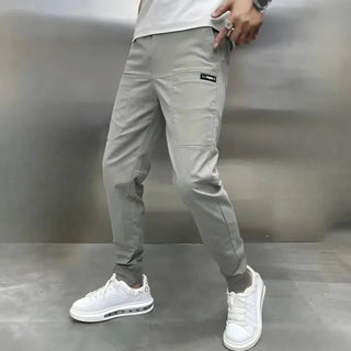 CORVANI | PANTALON CARGO ÉLASTIQUE PREMIUM MARCEAU HOMME