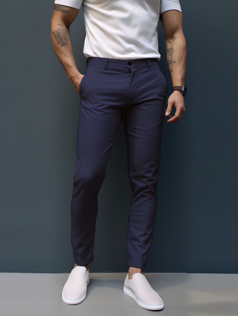 CORVANI | PANTALON STRETCH GÉRAUD HOMME