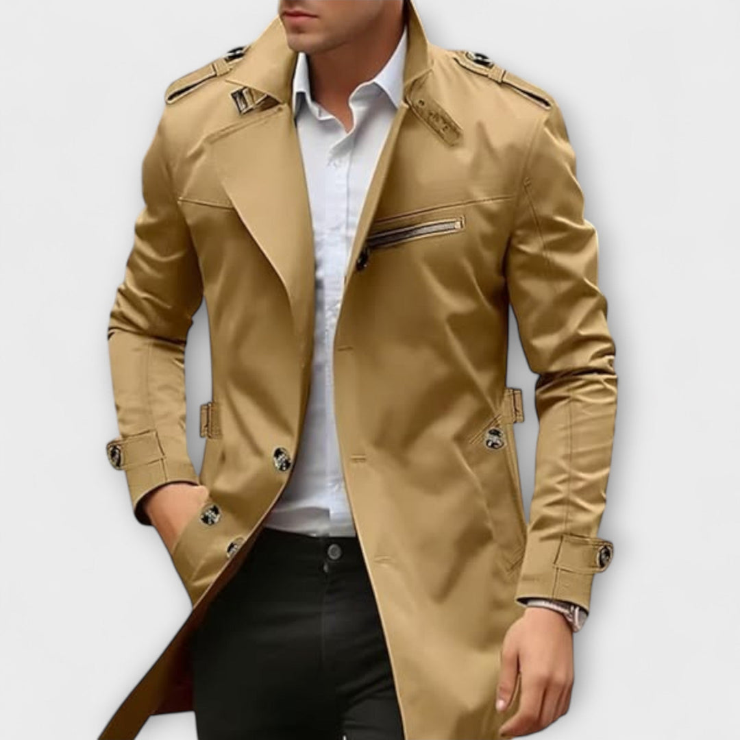 CORVANI | VESTE ÉLÉGANTE OLIVIER HOMME