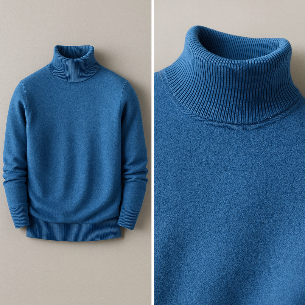 CORVANI | PULL À COL MONTANT YVES HOMME
