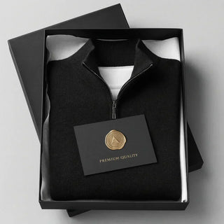 CORVANI | PULL ZIPPÉ GUILLAUME HOMME