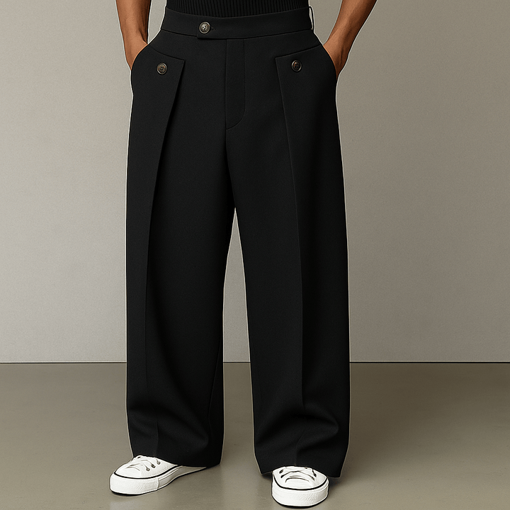 CORVANI | PANTALON LARGE ÉLIE HOMME