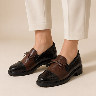 CORVANI | MOCASSINS CONFORT À BOUT VERNI LOUISE FEMME