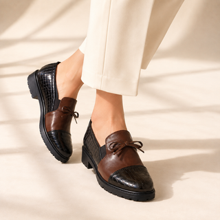 CORVANI | MOCASSINS CONFORT À BOUT VERNI LOUISE FEMME