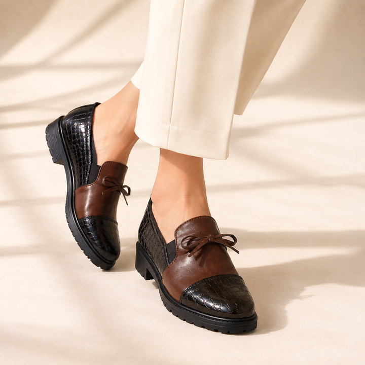 CORVANI | MOCASSINS CONFORT À BOUT VERNI LOUISE FEMME