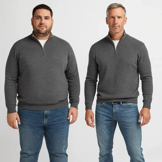 CORVANI | PULL ZIPPÉ GUILLAUME HOMME