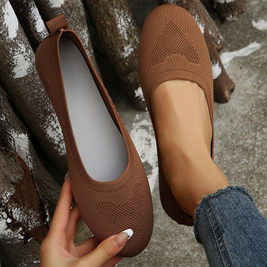 CORVANI | BALLERINES SOUPLES EN MAILLE PHILOMÈNE FEMME