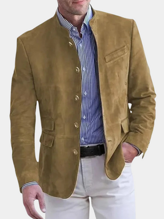 CORVANI | VESTE EN DAIM BAPTISTE HOMME
