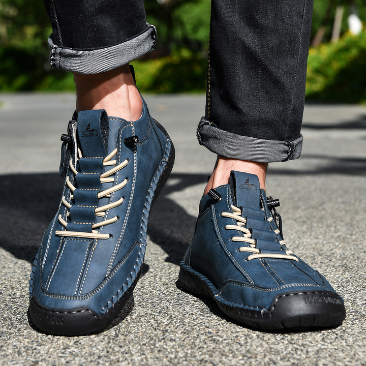 CORVANI | CHAUSSURES EN NUBUCK ZIPPÉES FERDINAND HOMME