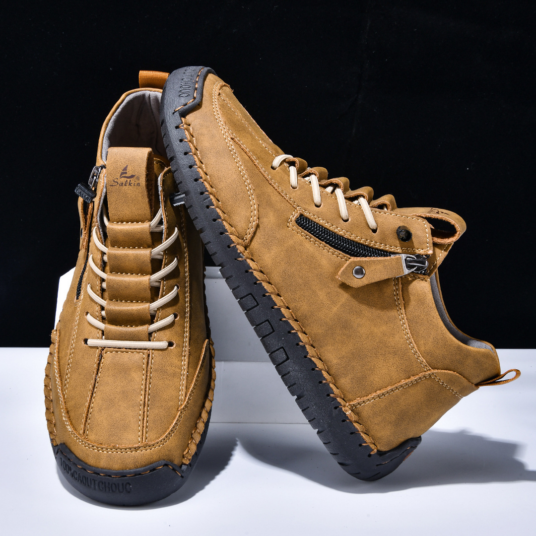 CORVANI | CHAUSSURES EN NUBUCK ZIPPÉES FERDINAND HOMME