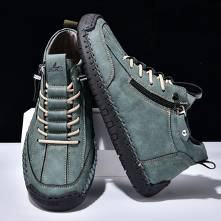 CORVANI | CHAUSSURES EN NUBUCK ZIPPÉES FERDINAND HOMME