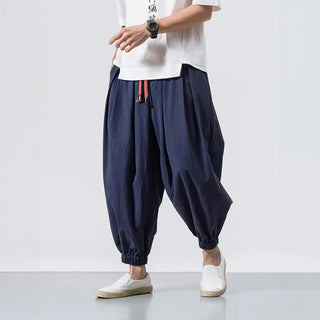 CORVANI | PANTALON OVERSIZE EN COTON AYMON HOMME