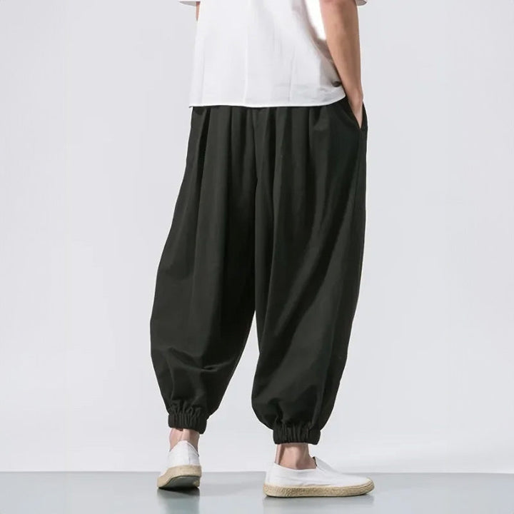 CORVANI | PANTALON OVERSIZE EN COTON AYMON HOMME
