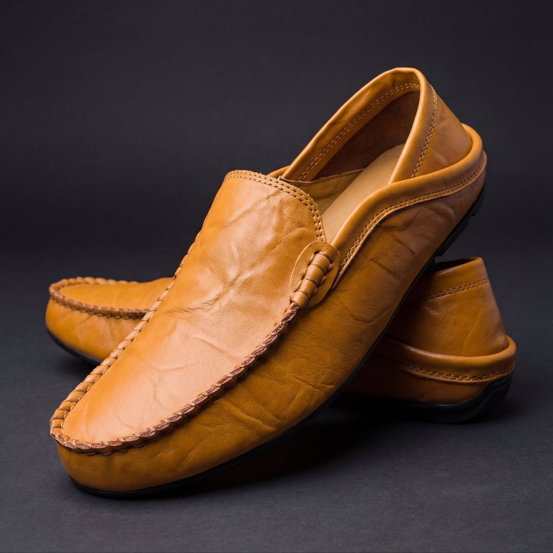 CORVANI | MOCASSINS EN CUIR SOUPLE ARISTE HOMME