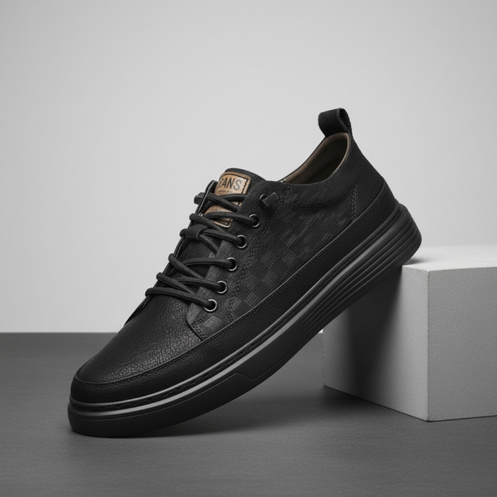 CORVANI | BASKETS EN CUIR NESTOR HOMME