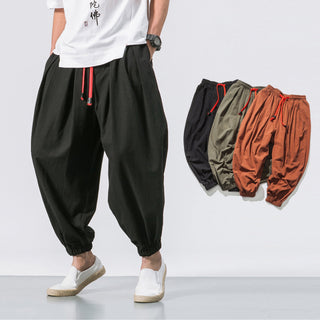 CORVANI | PANTALON OVERSIZE EN COTON AYMON HOMME