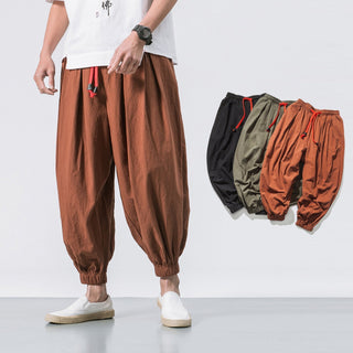 CORVANI | PANTALON OVERSIZE EN COTON AYMON HOMME