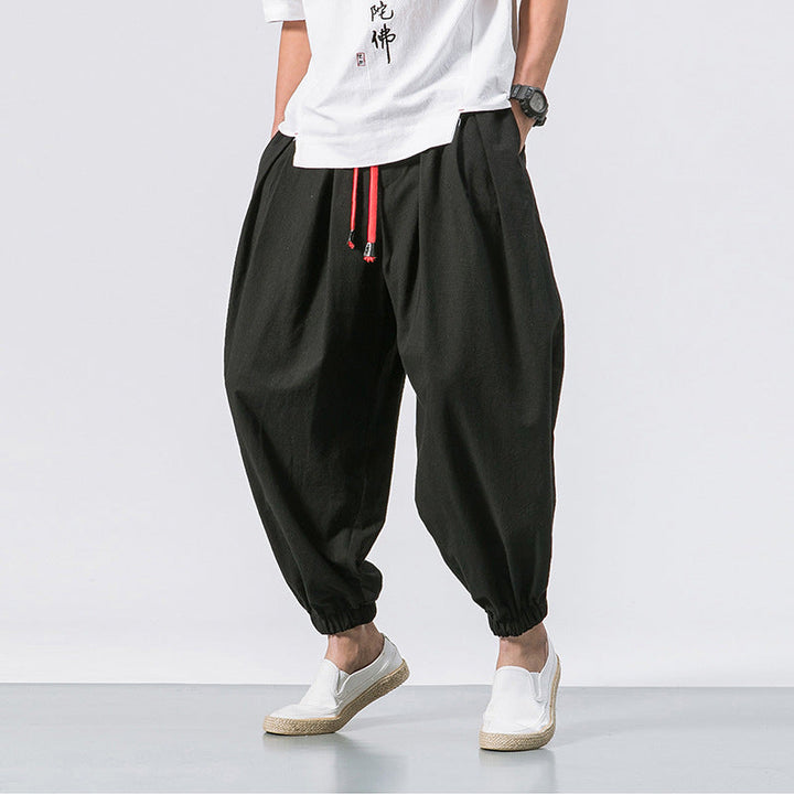 CORVANI | PANTALON OVERSIZE EN COTON AYMON HOMME