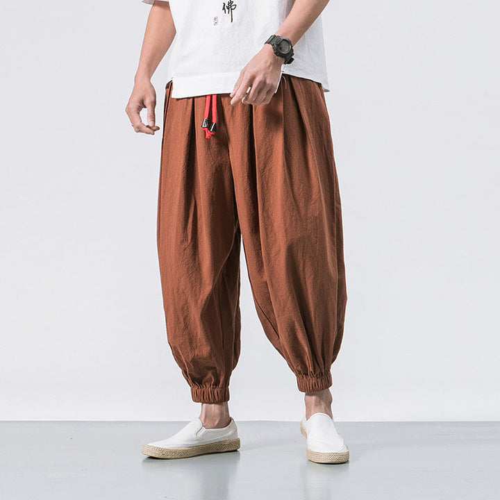 CORVANI | PANTALON OVERSIZE EN COTON AYMON HOMME