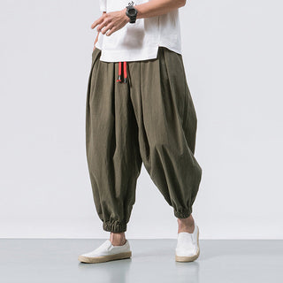CORVANI | PANTALON OVERSIZE EN COTON AYMON HOMME