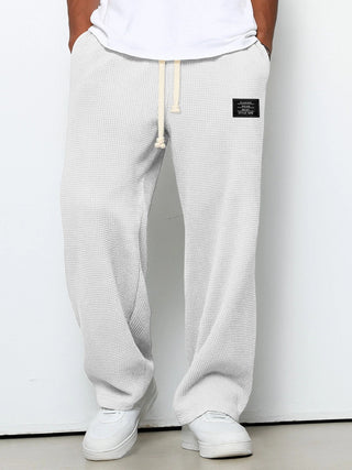 CORVANI | PANTALON AMPLE EN MAILLE GAUFRÉE BAPTISTIN HOMME