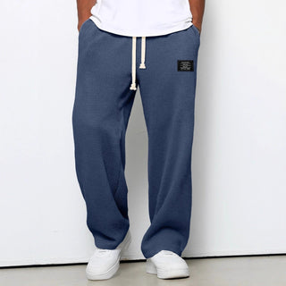 CORVANI | PANTALON AMPLE EN MAILLE GAUFRÉE BAPTISTIN HOMME