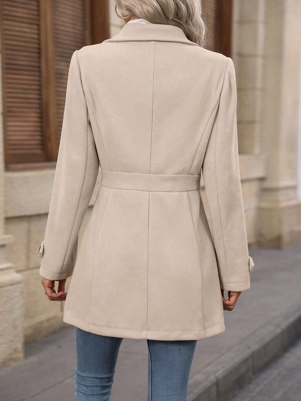 CORVANI | MANTEAU CEINTURÉ SABINE FEMME