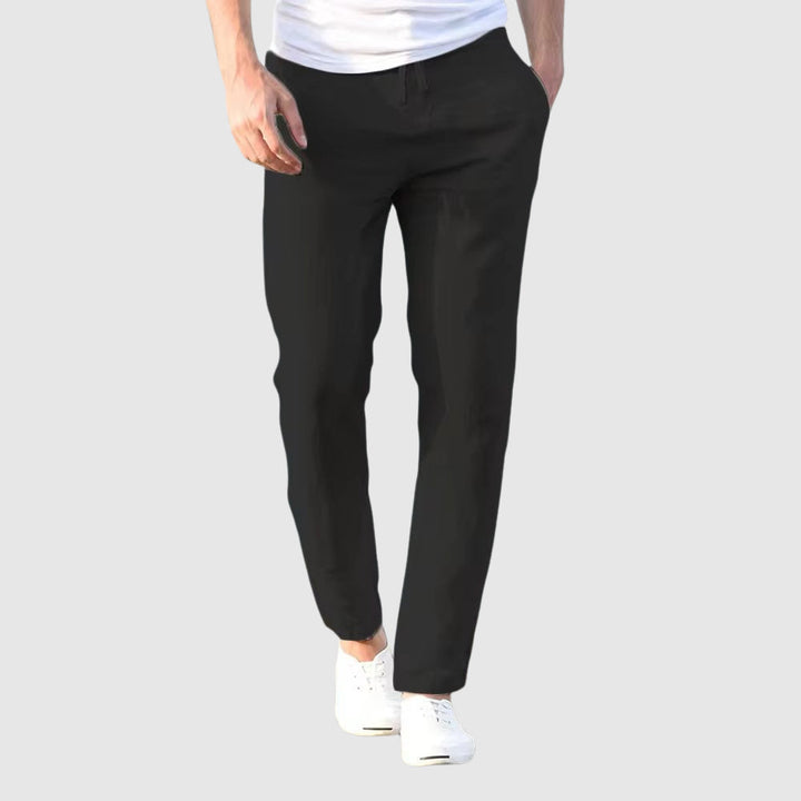 CORVANI | PANTALON LÉGER EN LIN EUDES HOMME