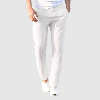 CORVANI | PANTALON LÉGER EN LIN EUDES HOMME