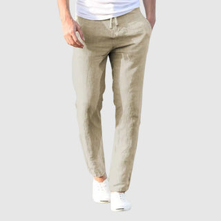 CORVANI | PANTALON LÉGER EN LIN EUDES HOMME