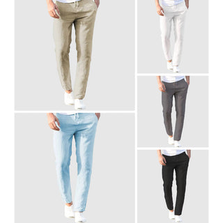 CORVANI | PANTALON LÉGER EN LIN EUDES HOMME