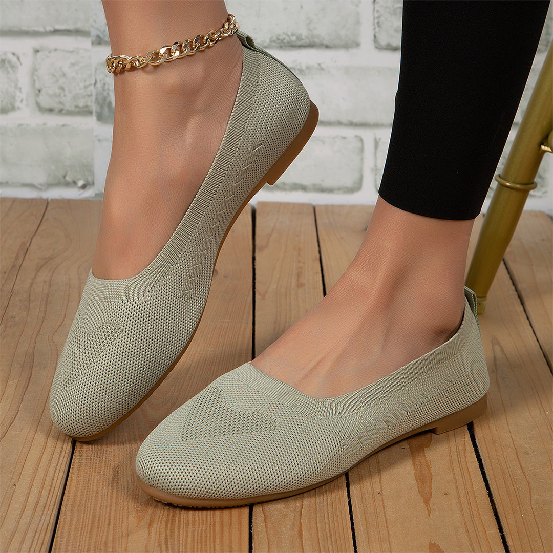 CORVANI | BALLERINES SOUPLES EN MAILLE PHILOMÈNE FEMME