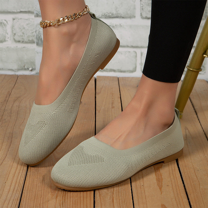 CORVANI | BALLERINES SOUPLES EN MAILLE PHILOMÈNE FEMME